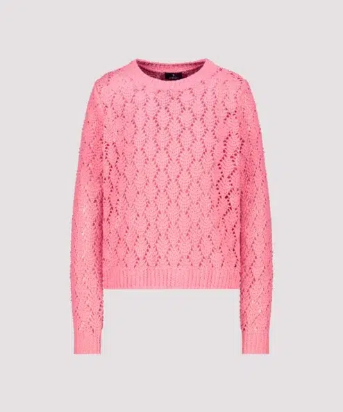 Monari zsenilia azsúr pulóver rózsaszín - Felső, 6. kép | MyBerill Boutique