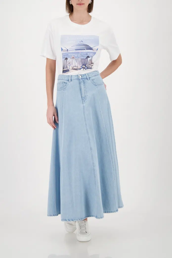 Monari maxi farmer szoknya kék - kék, 2. kép | MyBerill Boutique