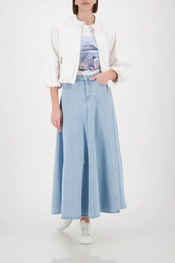 Monari maxi farmer szoknya kék - kék, 3. kép | MyBerill Boutique