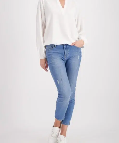 Monari Blúz hímzéssel - 3/4-es ujjú, 3. kép | MyBerill Boutique