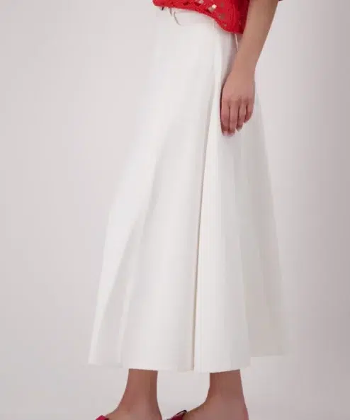 Monari maxi farmer szoknya fehér - fehér, 4. kép | MyBerill Boutique