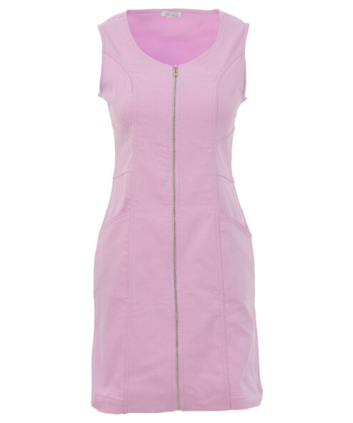 Dolcezza ujjatlan, zippes ruha lila - cipzáras, 3. kép | MyBerill Boutique