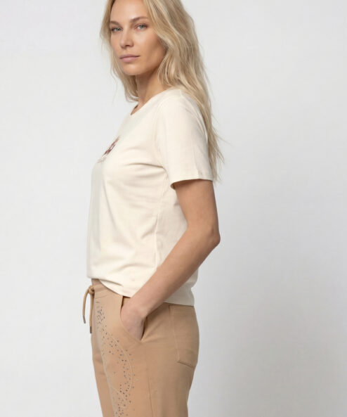 Monari Póló macaronokkal - ekrü, 2. kép | MyBerill Boutique