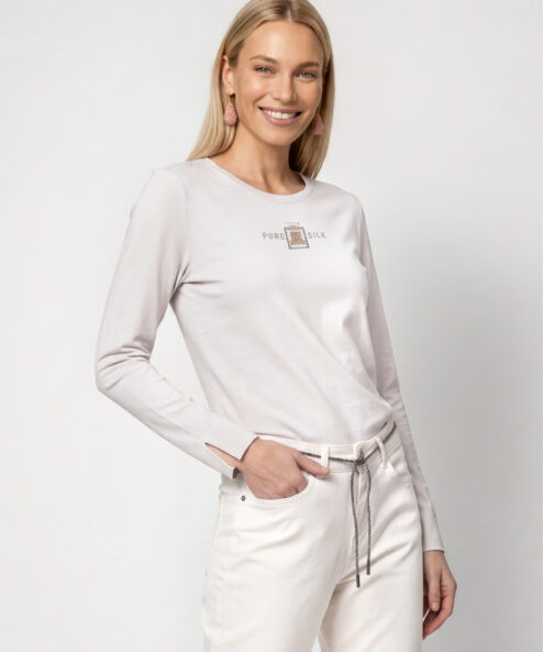Monari Hosszú ujjú felső parfüm mintával - Felső | MyBerill Boutique