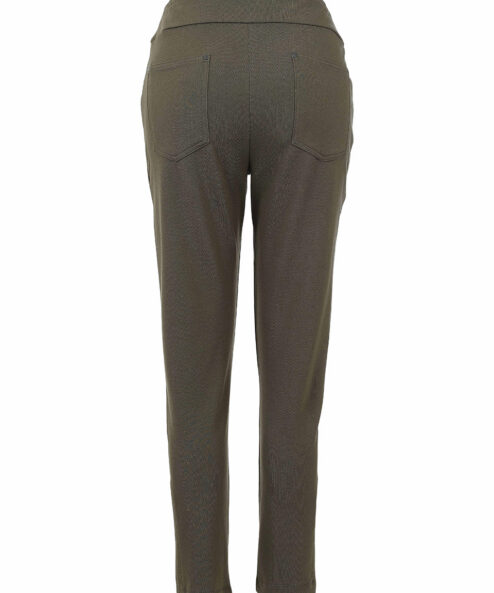 Dolcezza Dolcezza karcsúsított, egyenes szárú nadrág khaki - Dolcezza, 3. kép | MyBerill Boutique