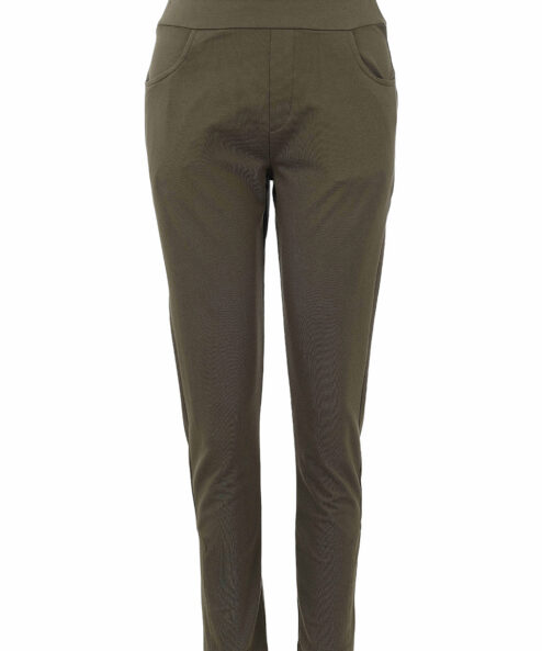 Dolcezza Dolcezza karcsúsított, egyenes szárú nadrág khaki - Dolcezza | MyBerill Boutique