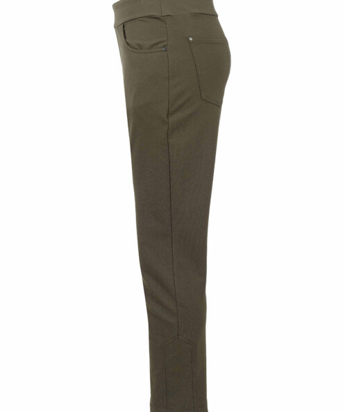 Dolcezza Dolcezza karcsúsított, egyenes szárú nadrág khaki - Dolcezza, 2. kép | MyBerill Boutique