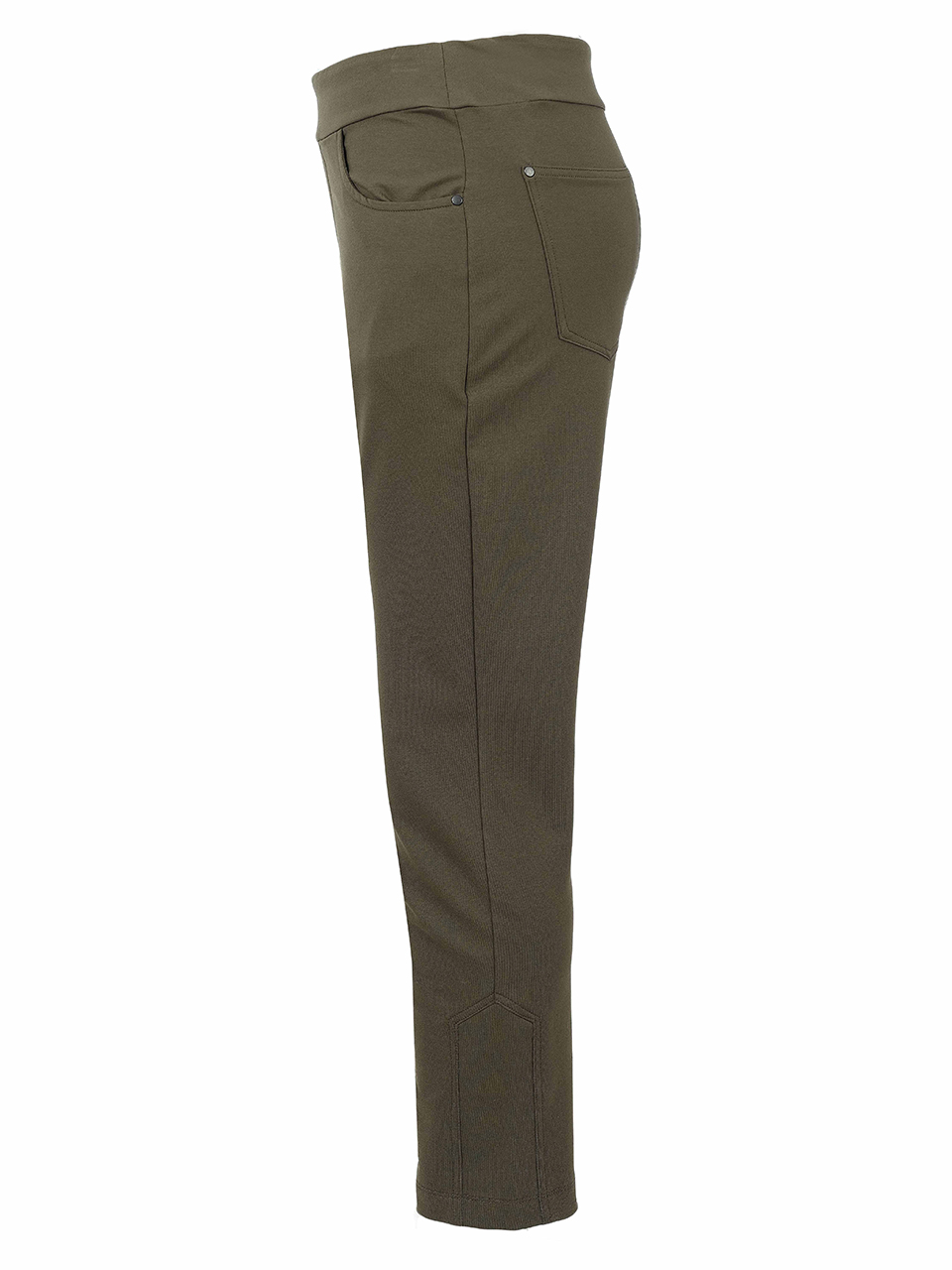 Dolcezza Dolcezza karcsúsított, egyenes szárú nadrág khaki - Dolcezza, 2. kép | MyBerill Boutique