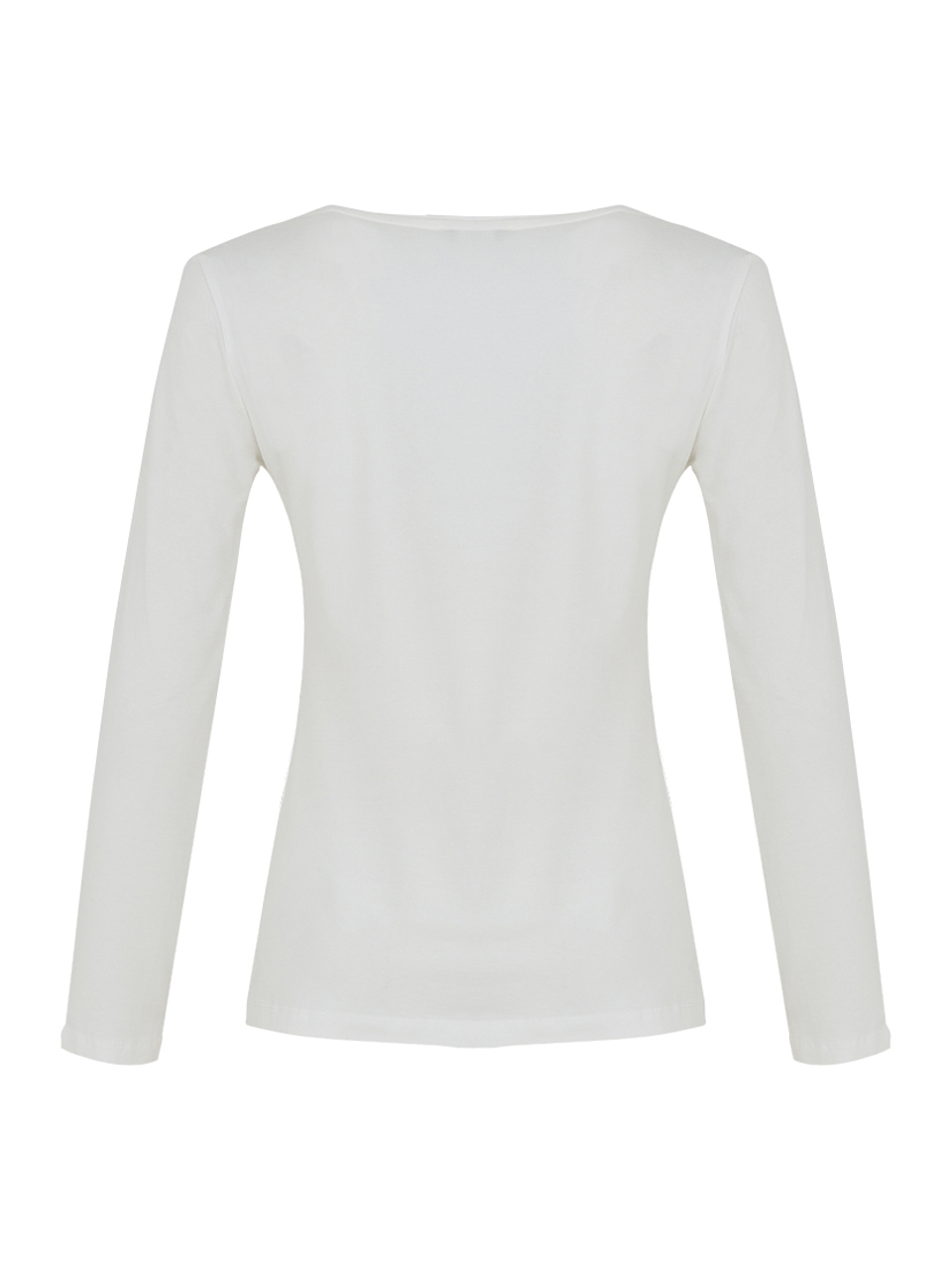 Dolcezza ekrü V nyakú hosszú ujjú felső - 3/4-es ujjú, 3. kép | MyBerill Boutique