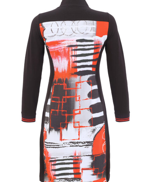 Dolcezza „Geo Stripes” zipzáras ruha - cipzáras, 5. kép | MyBerill Boutique