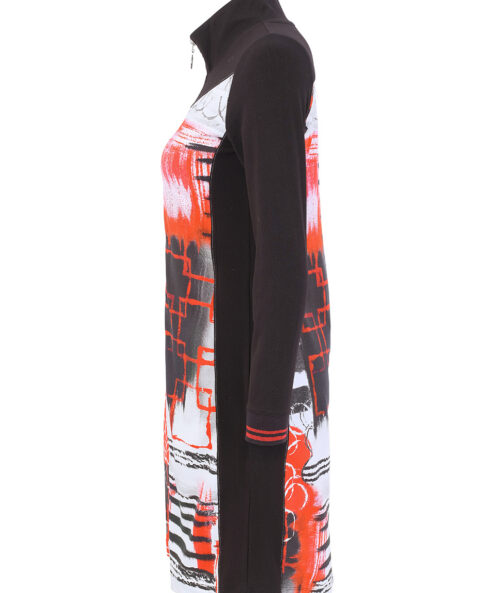 Dolcezza „Geo Stripes” zipzáras ruha - cipzáras, 4. kép | MyBerill Boutique