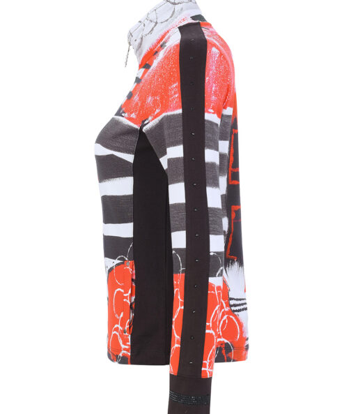 Dolcezza „Geo Stripes” cipzáras kabátka - Blézer, 4. kép | MyBerill Boutique