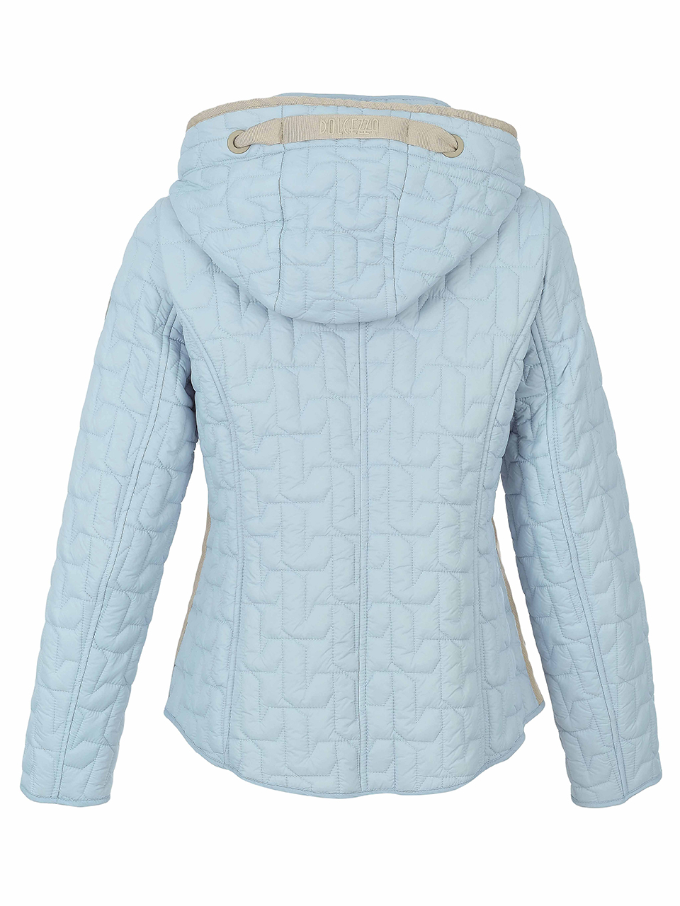 Dolcezza világoskék átmeneti steppelt kabát - 3/4-es ujjú, 4. kép | MyBerill Boutique