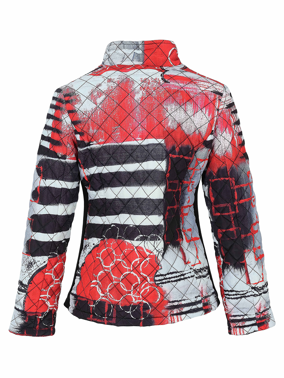 Dolcezza „Geo Stripes” kabát - cipzáras, 4. kép | MyBerill Boutique