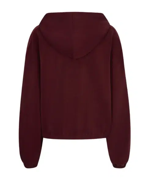 ESQUALO bordó pulóver kapucnival - bordó, 3. kép | MyBerill Boutique