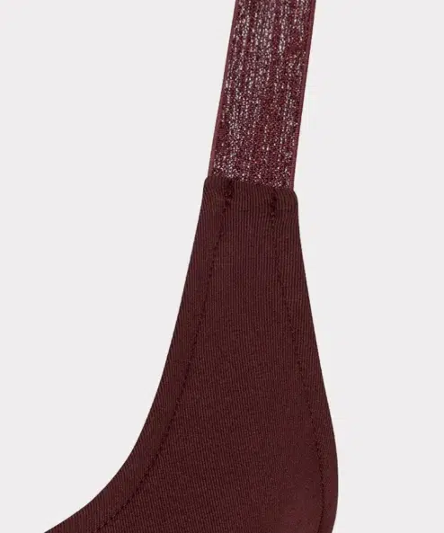 ESQUALO Lurex pántos felső bordó - bordó, 6. kép | MyBerill Boutique