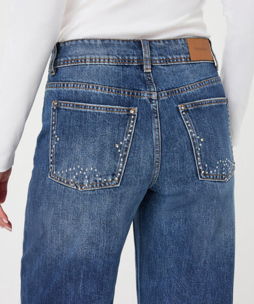 ESQUALO  farmernadrág strasszokkal - Esqualo, 5. kép | MyBerill Boutique