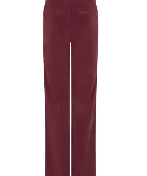 ESQUALO Monogramos modál bordó nadrág - bordó, 6. kép | MyBerill Boutique