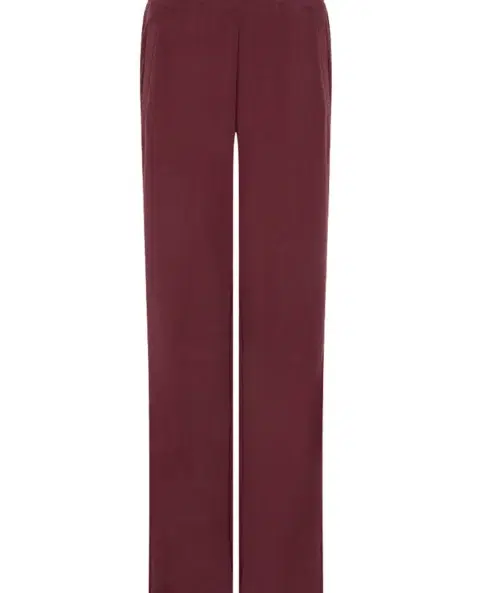 ESQUALO Monogramos modál bordó nadrág - bordó, 5. kép | MyBerill Boutique