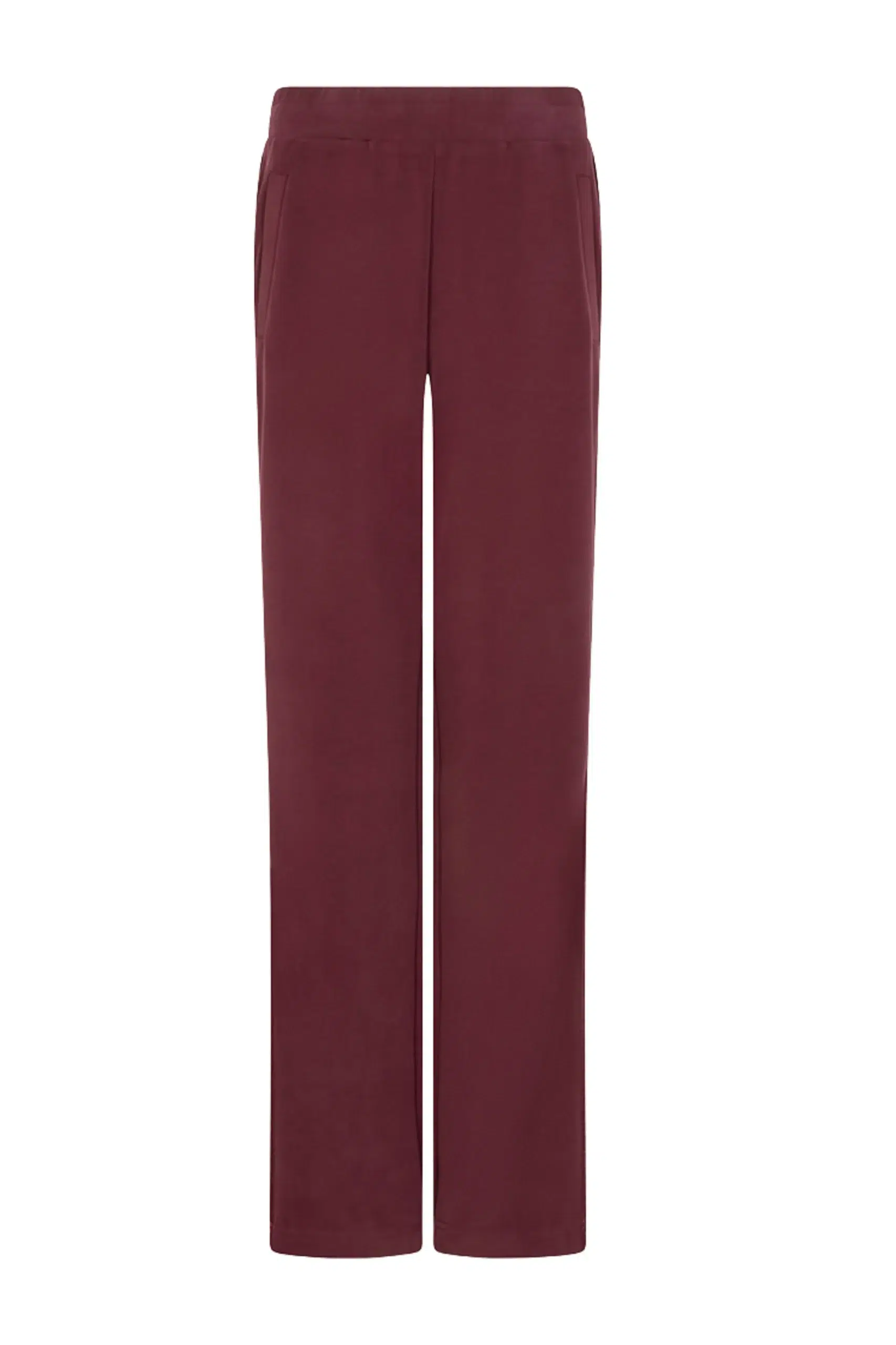 ESQUALO Monogramos modál bordó nadrág - bordó, 5. kép | MyBerill Boutique