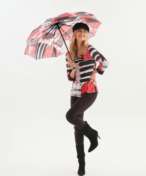 Dolcezza „Geo Stripes” V kivágott felső - Dolcezza, 3. kép | MyBerill Boutique