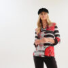 Dolcezza „Geo Stripes” V kivágott felső - Dolcezza | MyBerill Boutique