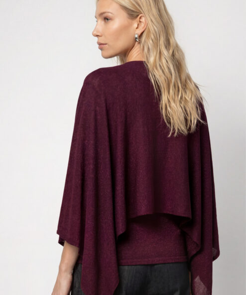 Monari pulóver poncsóval - 3/4-es ujjú, 2. kép | MyBerill Boutique