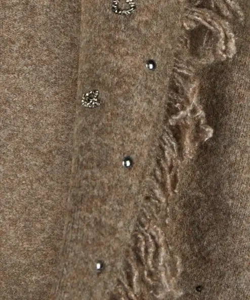 Rabe Barna kardigán rojtokkal és strasszokkal - Image 8